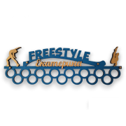 Медальница спортивная Freestyle именная