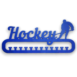 Медальница Hockey синяя