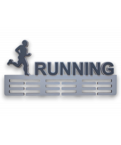 Медальница Running с бегуном