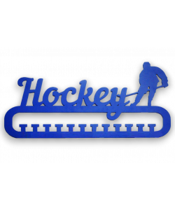 Медальница Hockey синяя