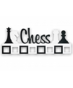 Медальница Chess с фигурками