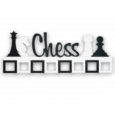 Медальница Chess с фигурками